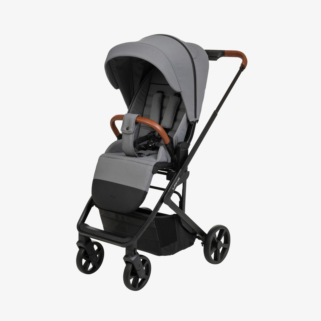 עגלת פולד 25 שחור/חום+אפור