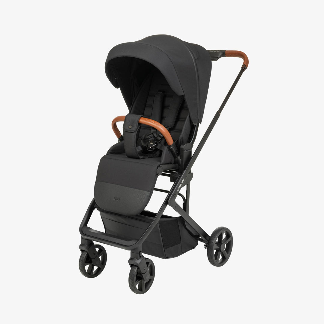 עגלת פולד 25 שחור/חום+שחור