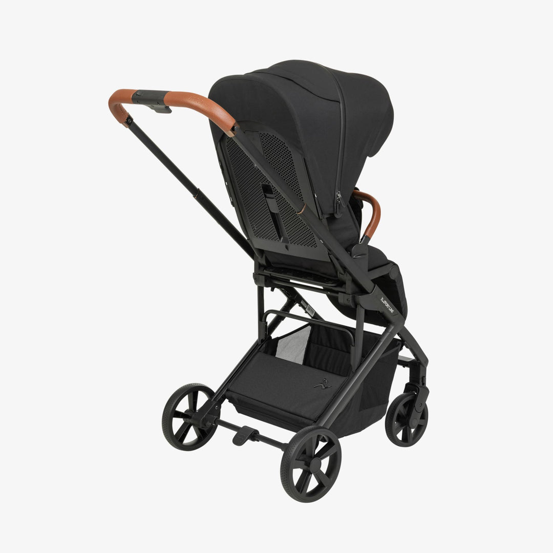 עגלת פולד 25 שחור/חום+שחור