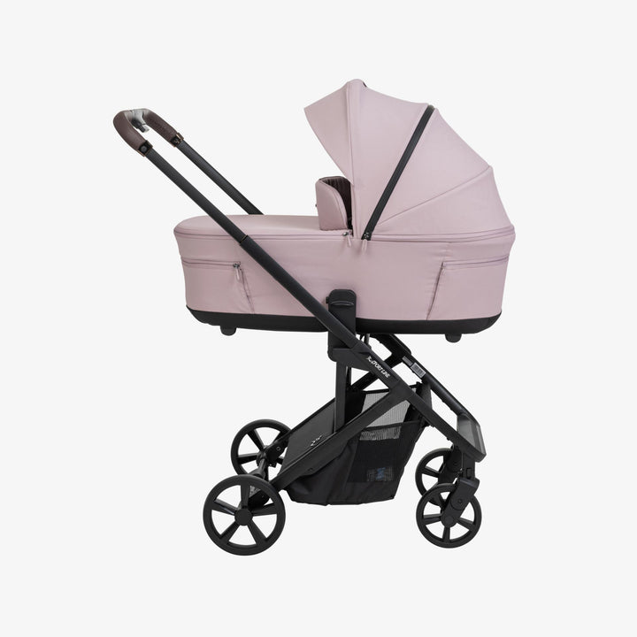 עגלת פולד 25 שחור/חום+ורוד