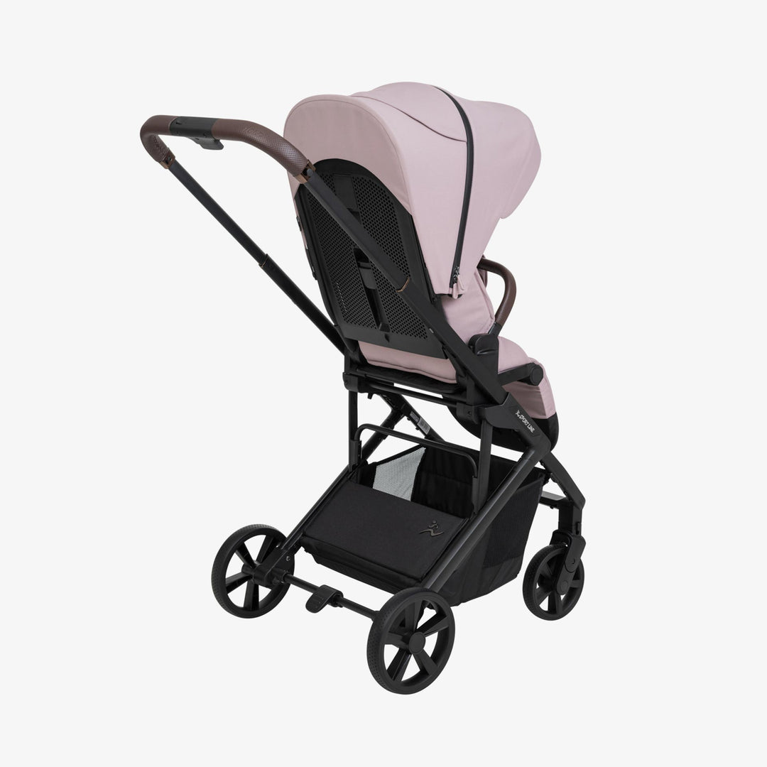 עגלת פולד 25 שחור/חום+ורוד