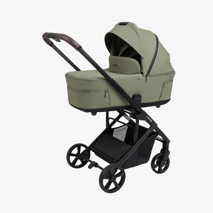 עגלת פולד 25 שחור/חום+ירוק