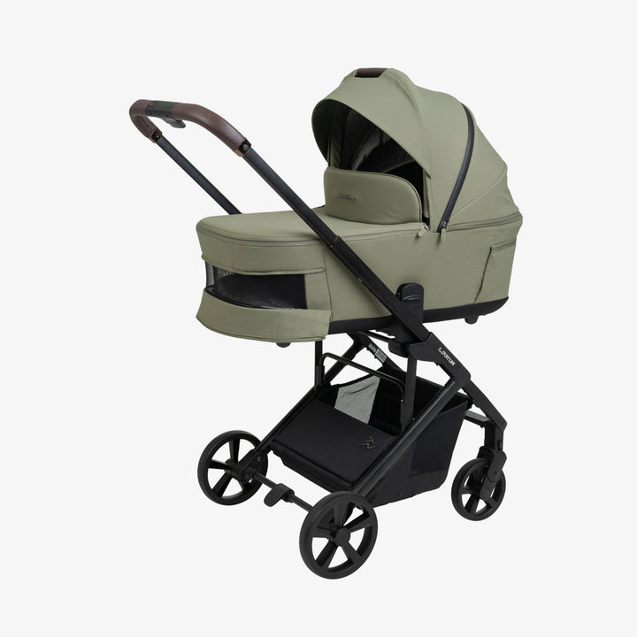 עגלת פולד 25 שחור/חום+ירוק