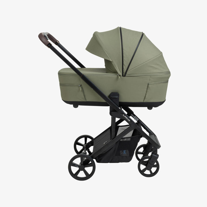 עגלת פולד 25 שחור/חום+ירוק