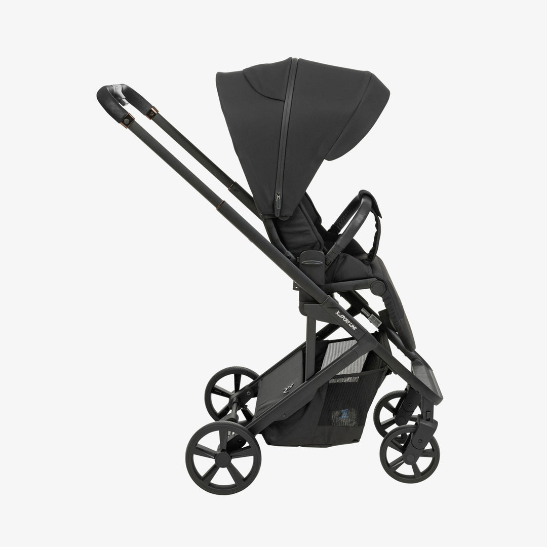 עגלת פולד 25 שחור/שחור+שחור