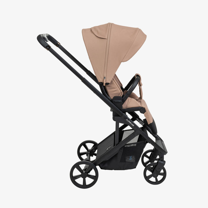 עגלת פולד 25 שחור/שחור+מוקה