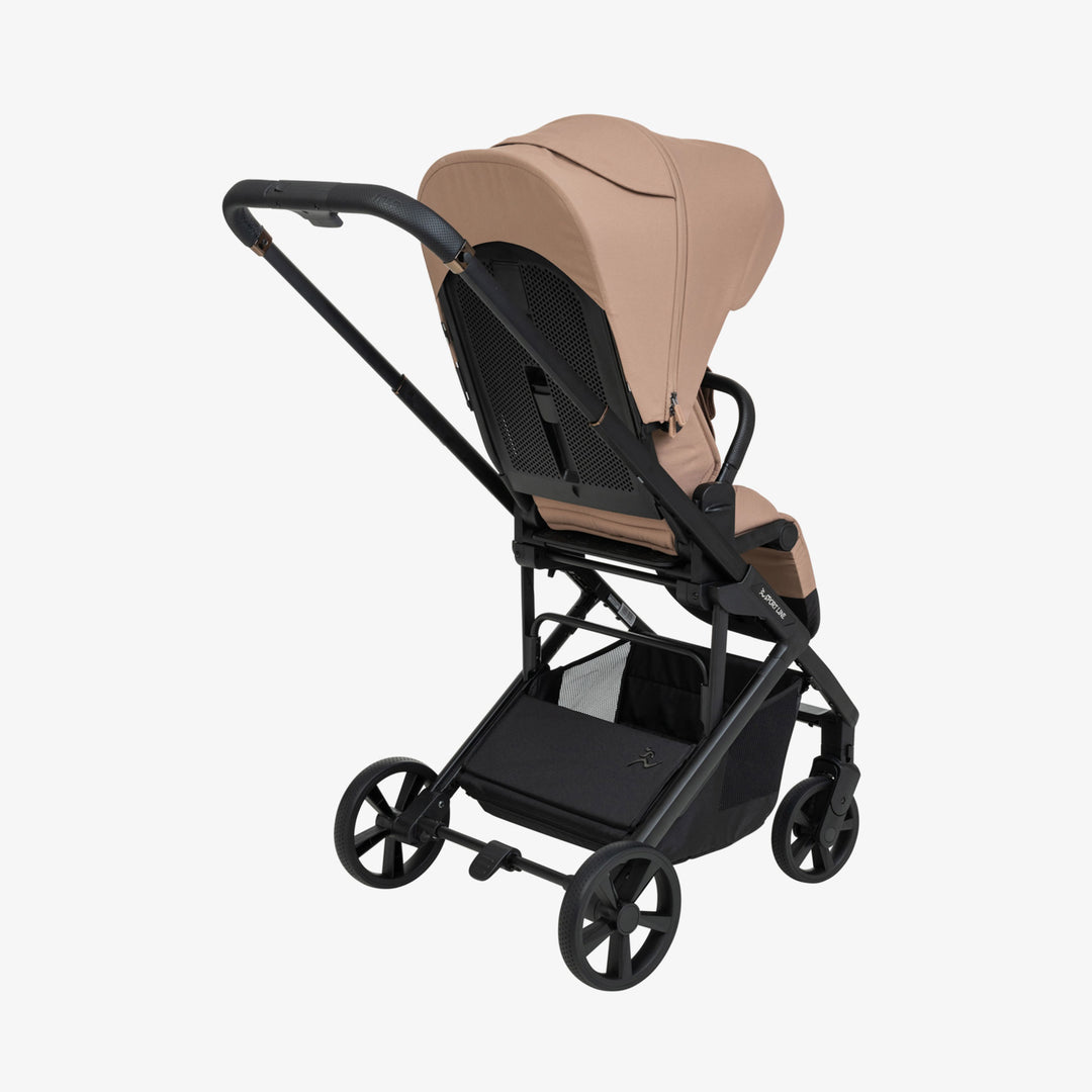 עגלת פולד 25 שחור/שחור+מוקה