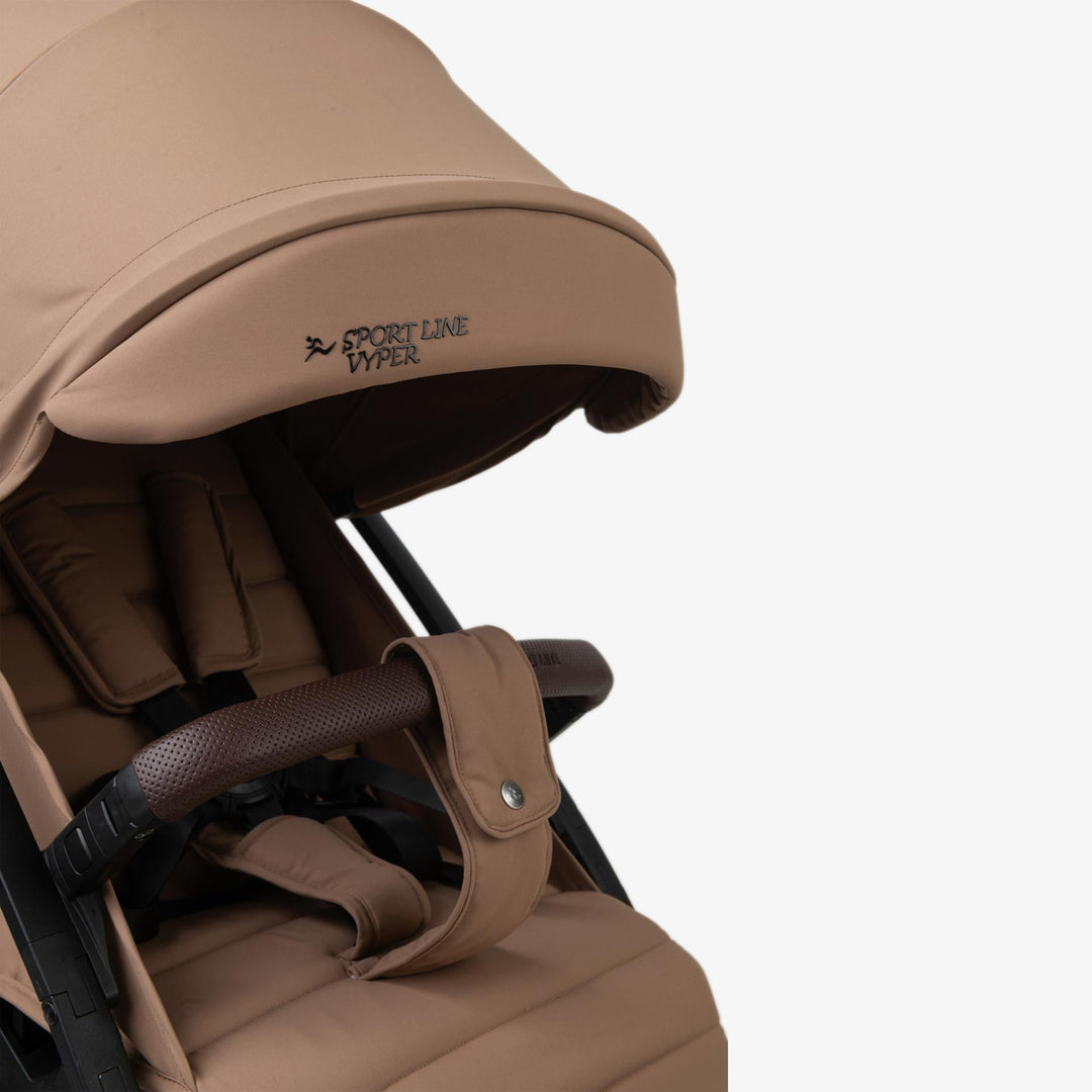 טיולון וייפר 25 שחור/חום+ מוקה