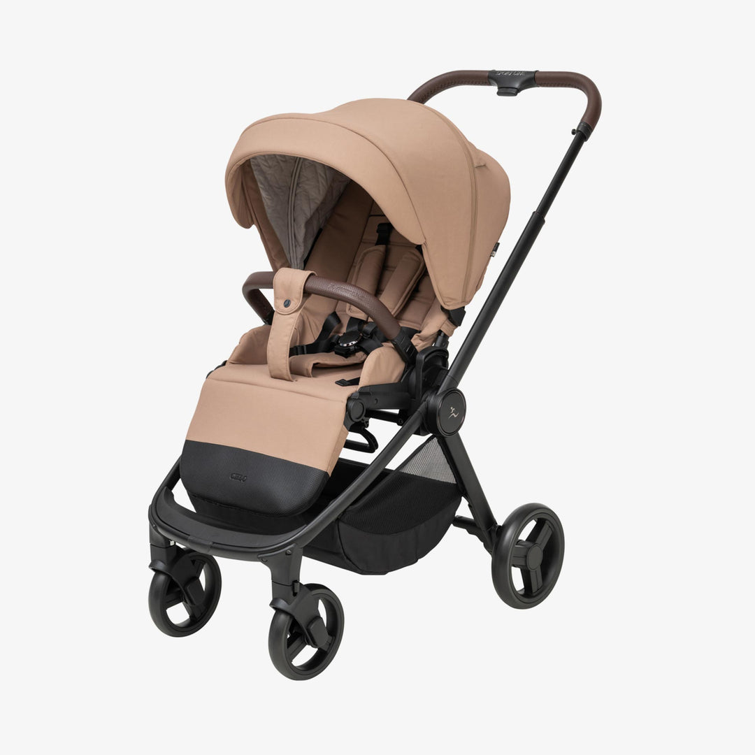 עגלת סיאלו 25 שחור / חום + מוקה