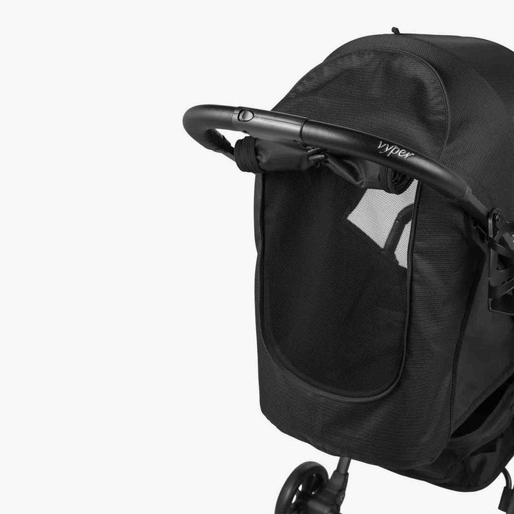 טיולון וייפר 24 שחור ידית שחורה