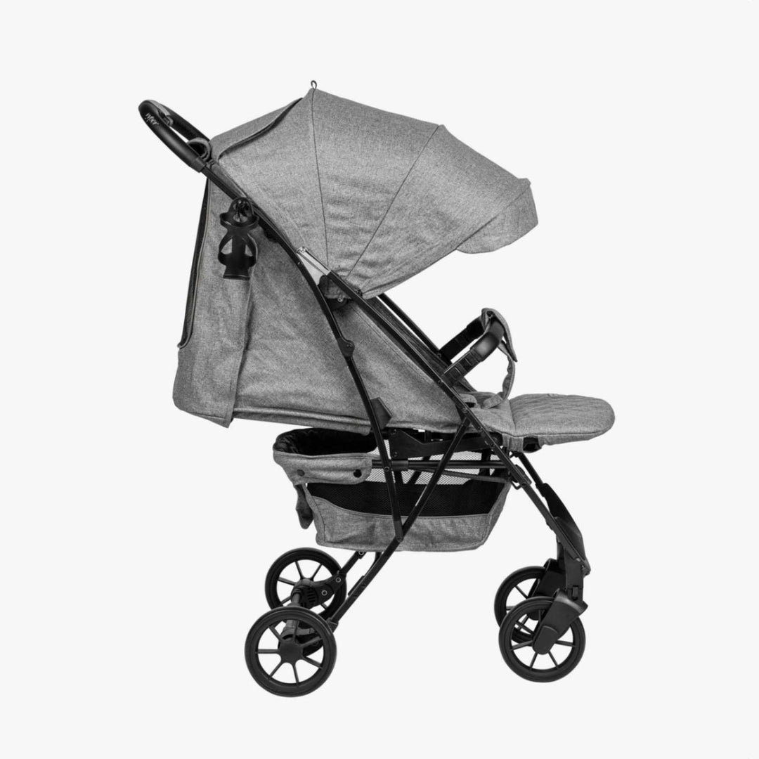 טיולון וייפר 24 אפור ידית שחורה