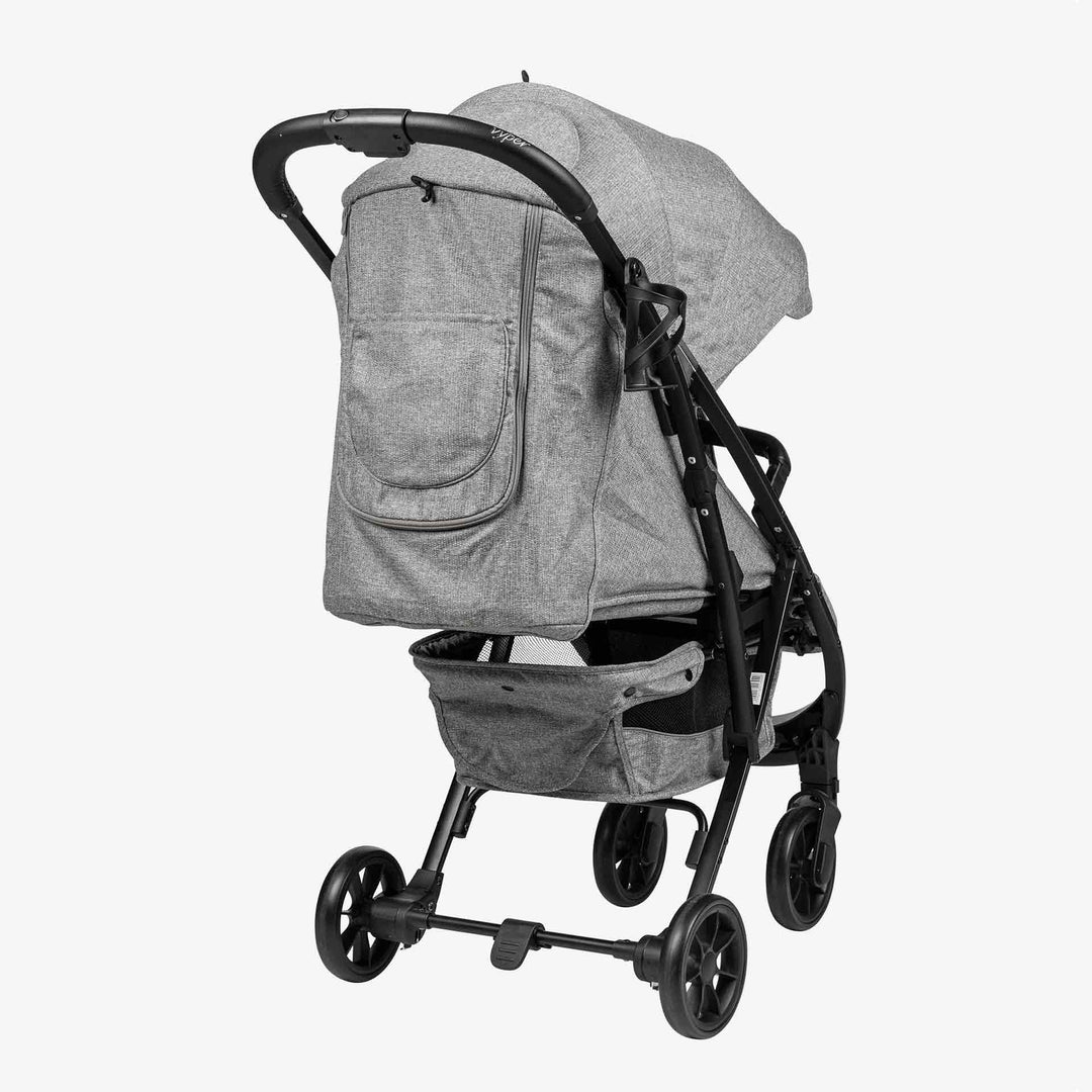 טיולון וייפר 24 אפור ידית שחורה