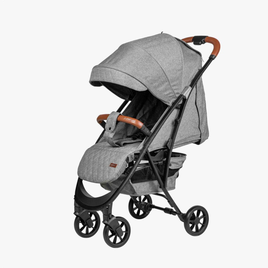 טיולון וייפר 24 אפור ידית חומה