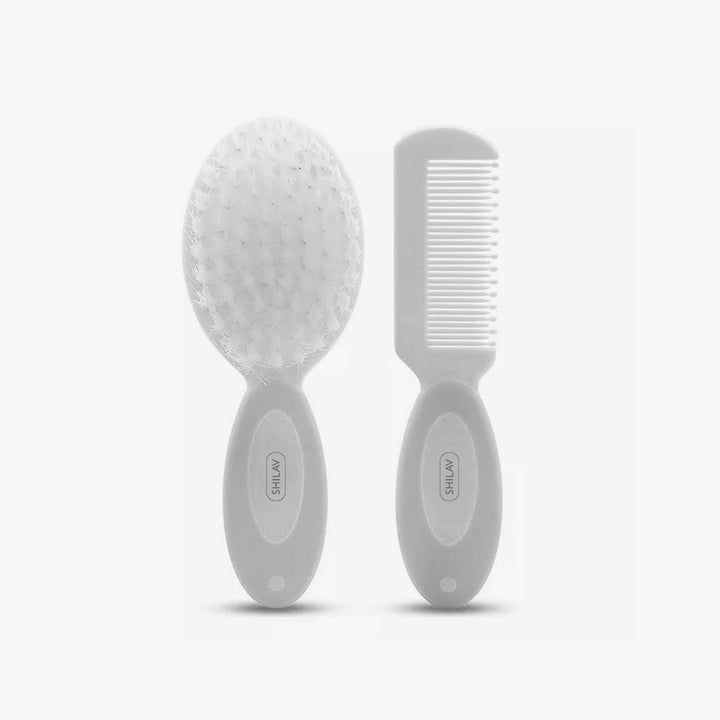 מברשת ומסרק  אפור