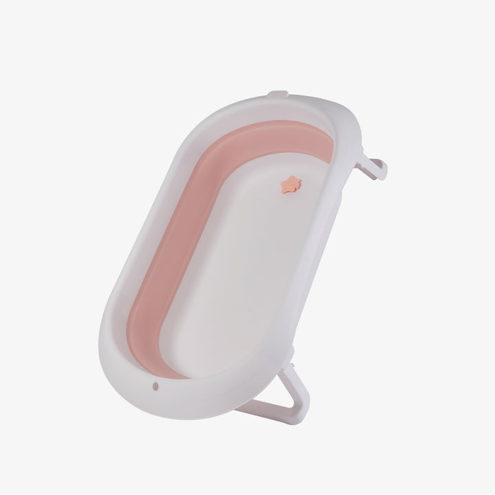 אמבטיה מתקפלת ורוד סיליקון