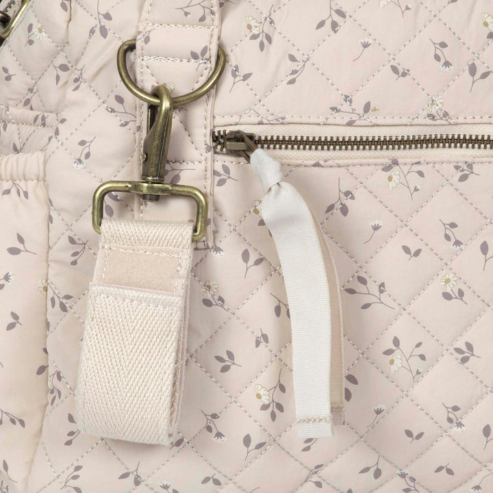 תיק החתלה מינדי פרחים קווילט