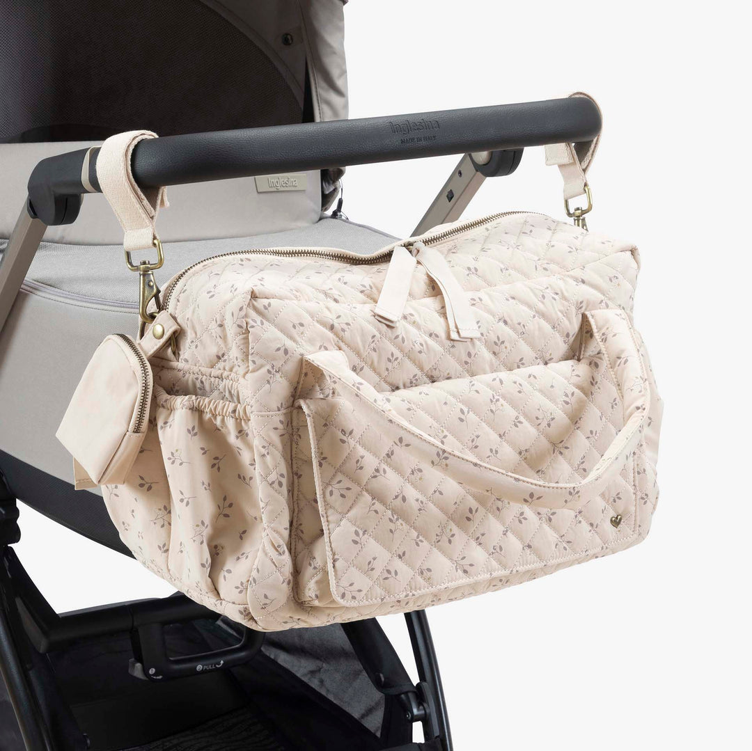 תיק החתלה מינדי פרחים קווילט