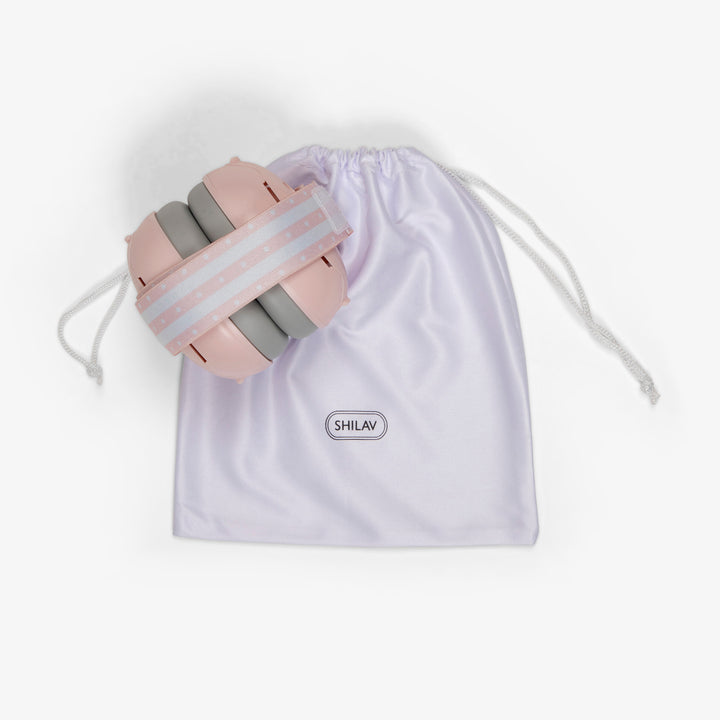 אוזניות לתינוקות ורוד