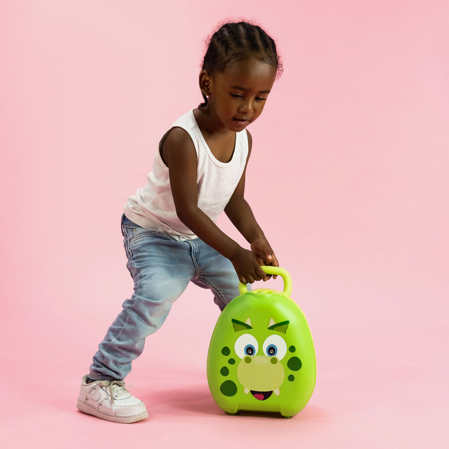 סיר דינוזאור ירוק