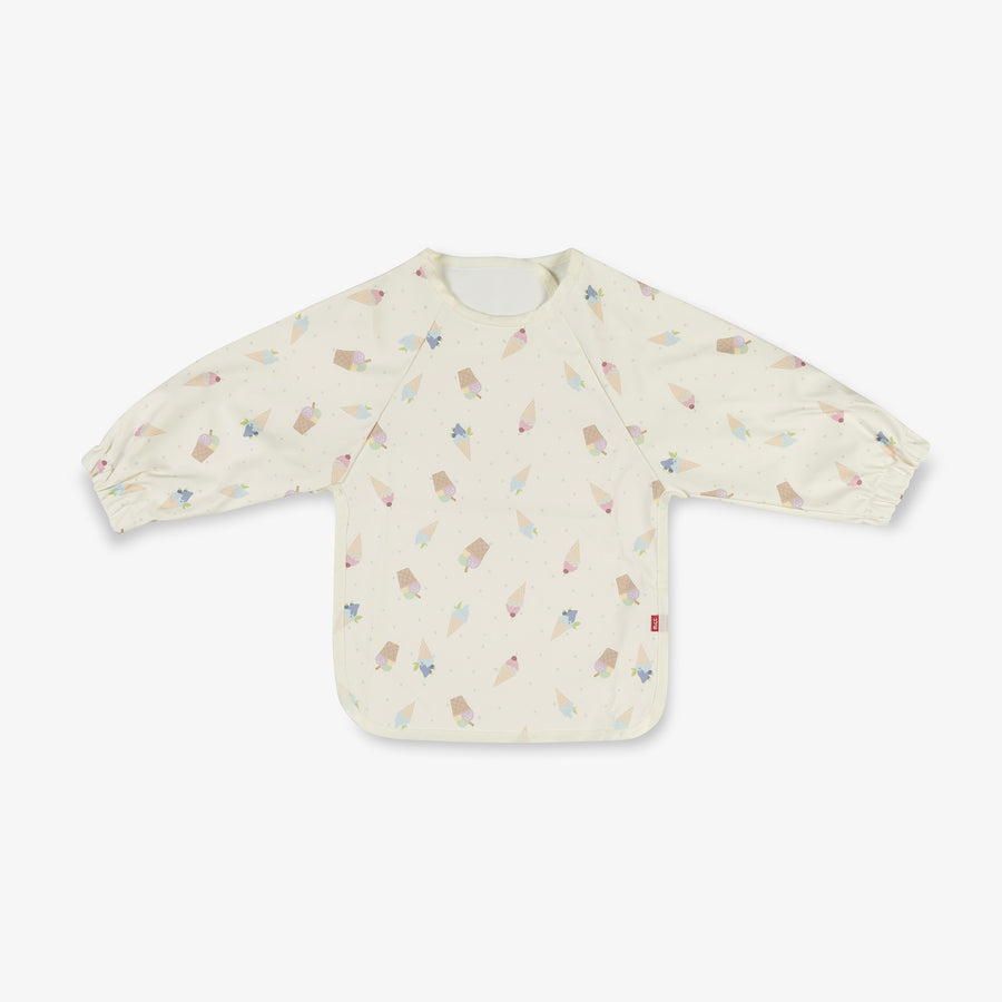 סינר שרוול ארוך הדפס גלידות