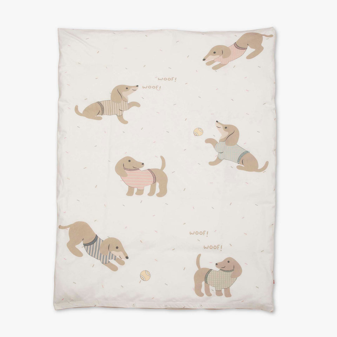 סט מצעים למיטת מעבר גורים