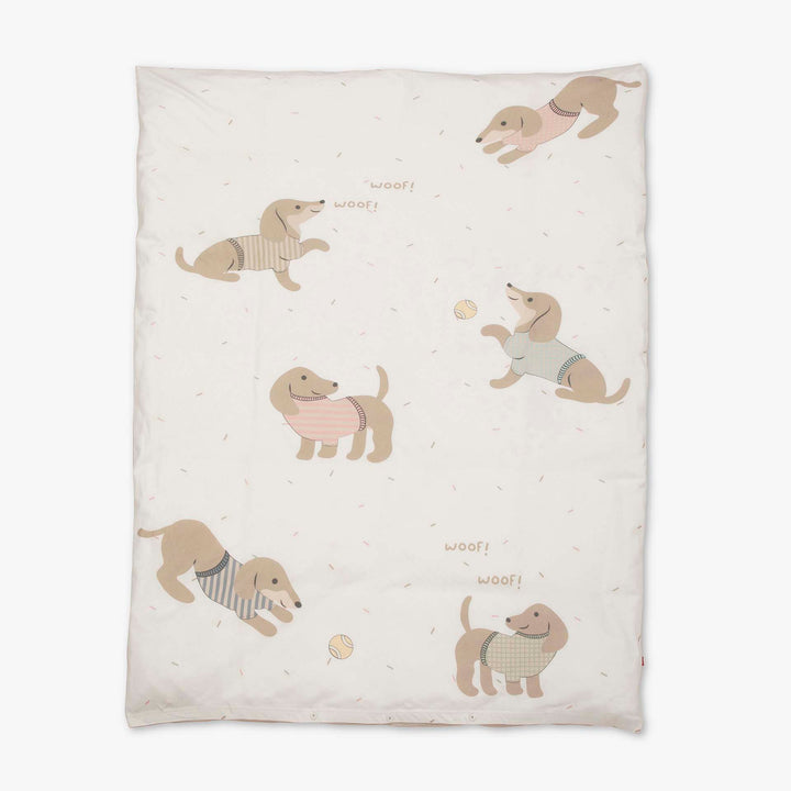 סט מצעים למיטת מעבר גורים