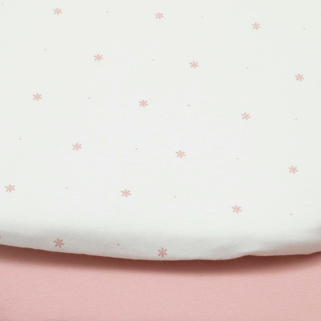 זוג סדינים לעגלה ורוד