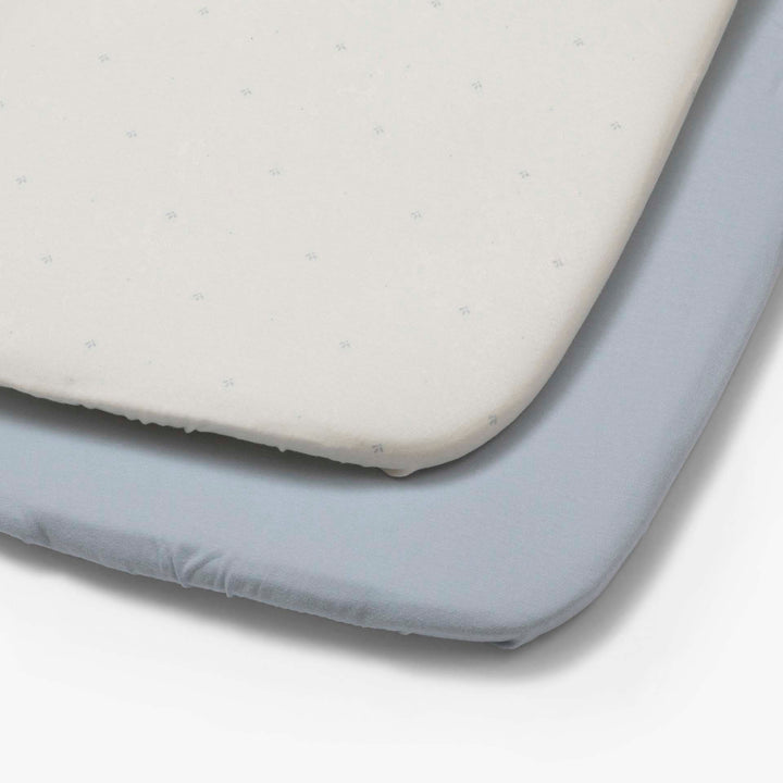 זוג סדינים לעגלה תכלת