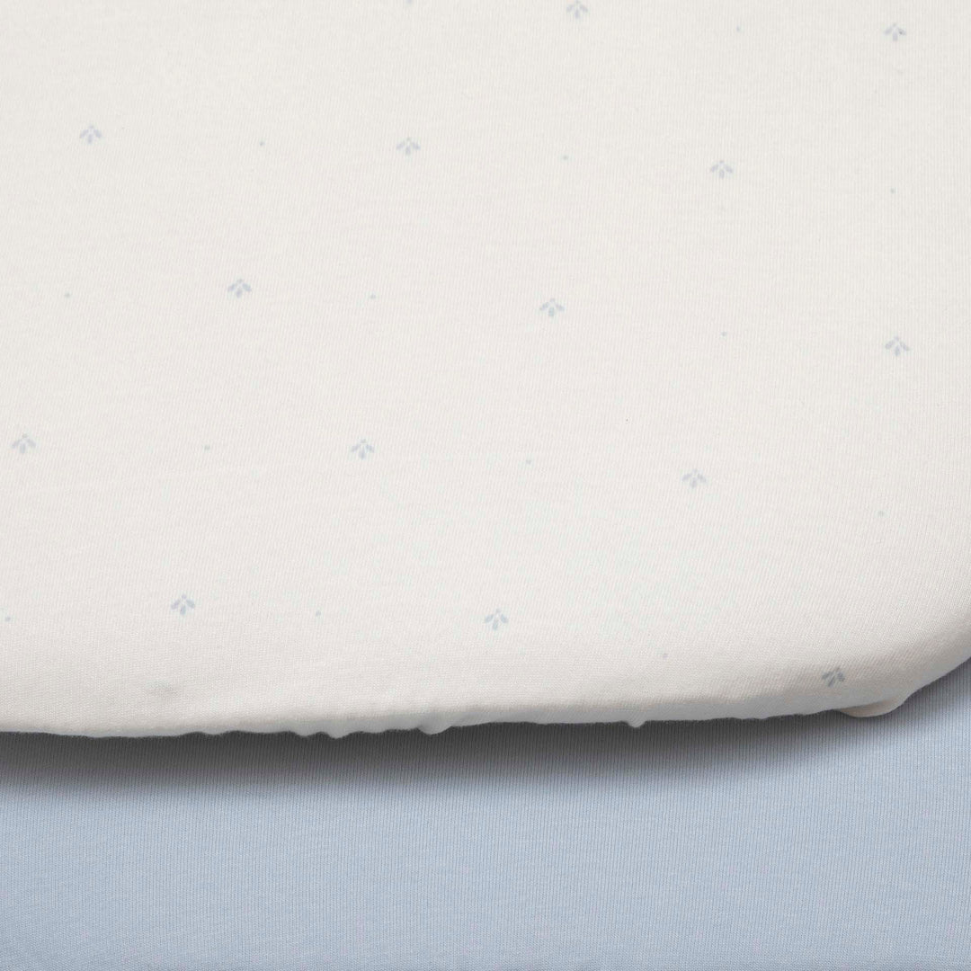 זוג סדינים לעגלה תכלת