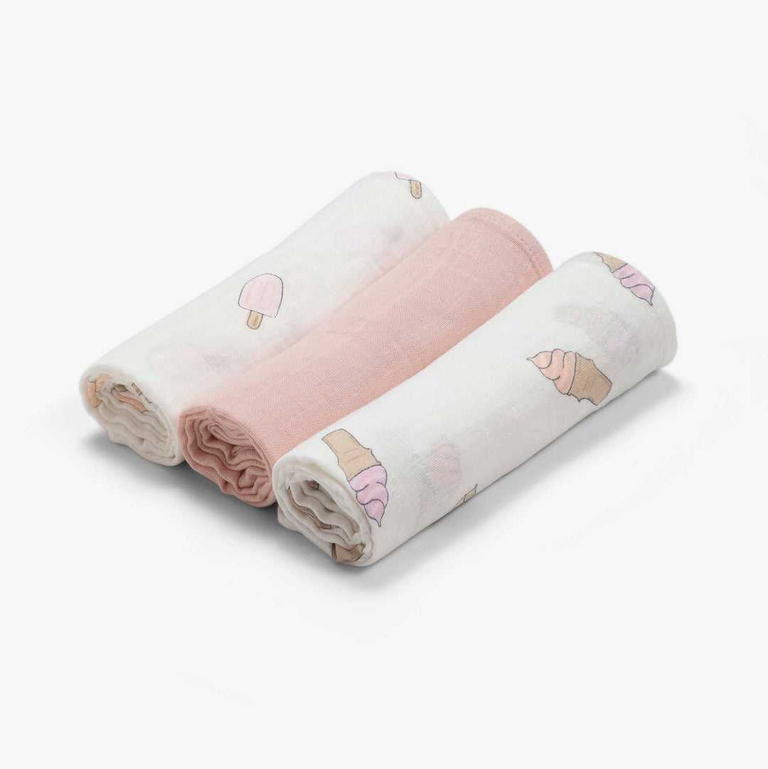 שלישיית חיתולי טטרא גלידות