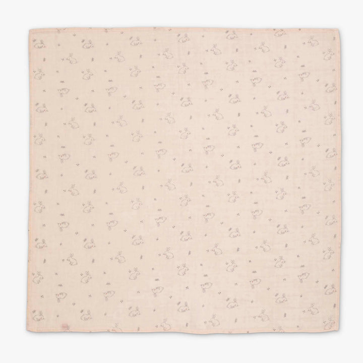 שלישיית חיתולי טטרא ארנבים ורוד