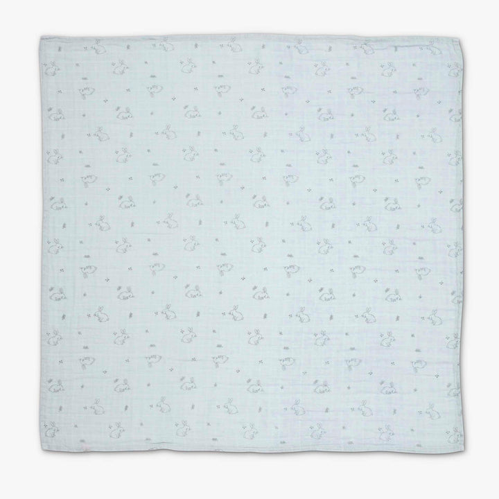 שלישיית חיתולי טטרא ארנבים תכלת