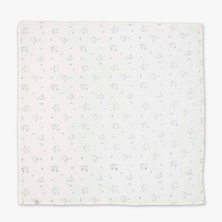 שלישיית חיתולי טטרא ארנבים תכלת