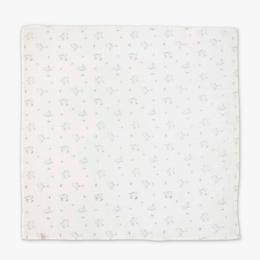 שלישיית חיתולי טטרא ארנבים תכלת