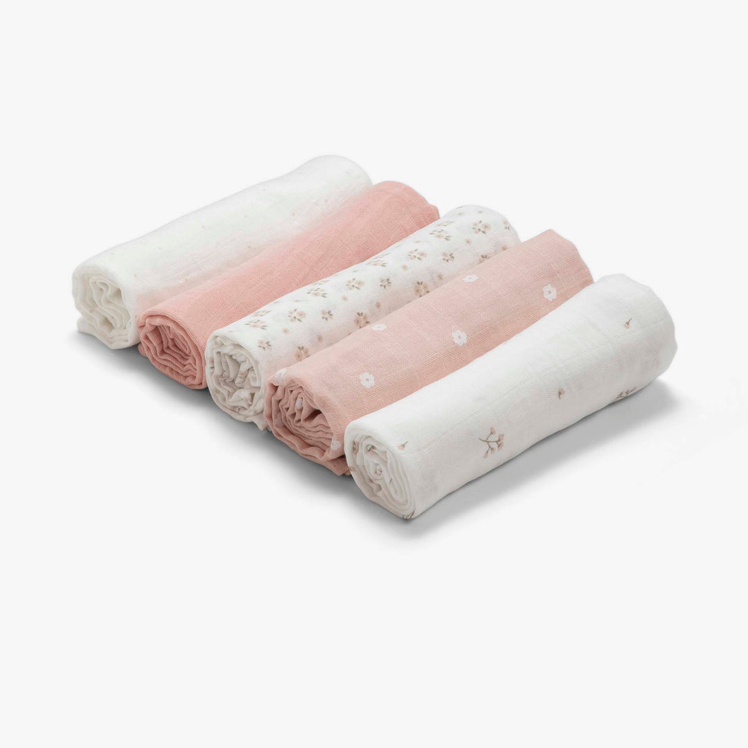 חמישיית חיתולי טטרא פרחים