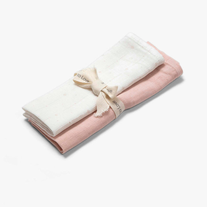 זוג חיתולי טטרא קטנים ורוד