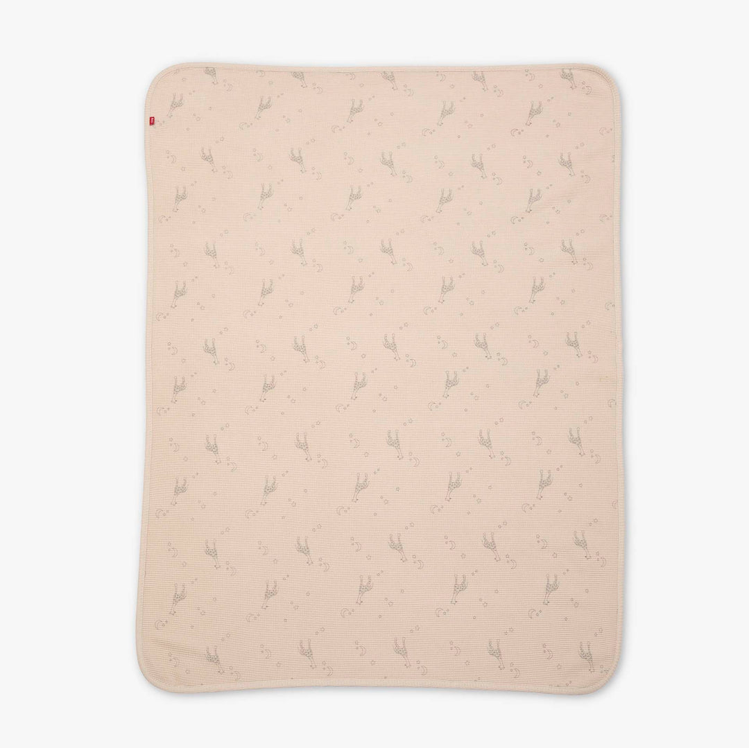 שמיכת וופל לעגלה ג'ירפות אבן