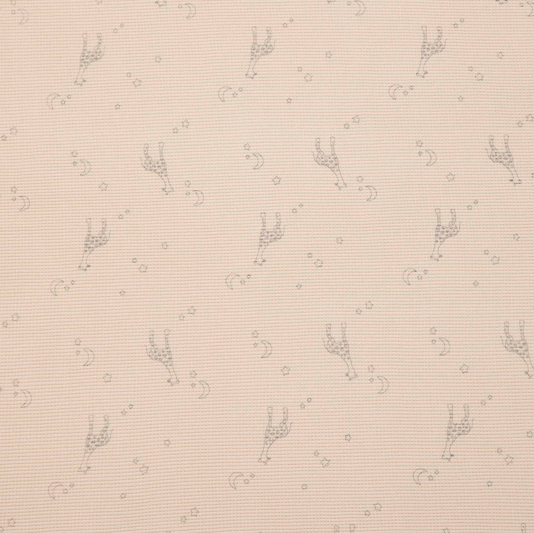 שמיכת וופל לעגלה ג'ירפות אבן