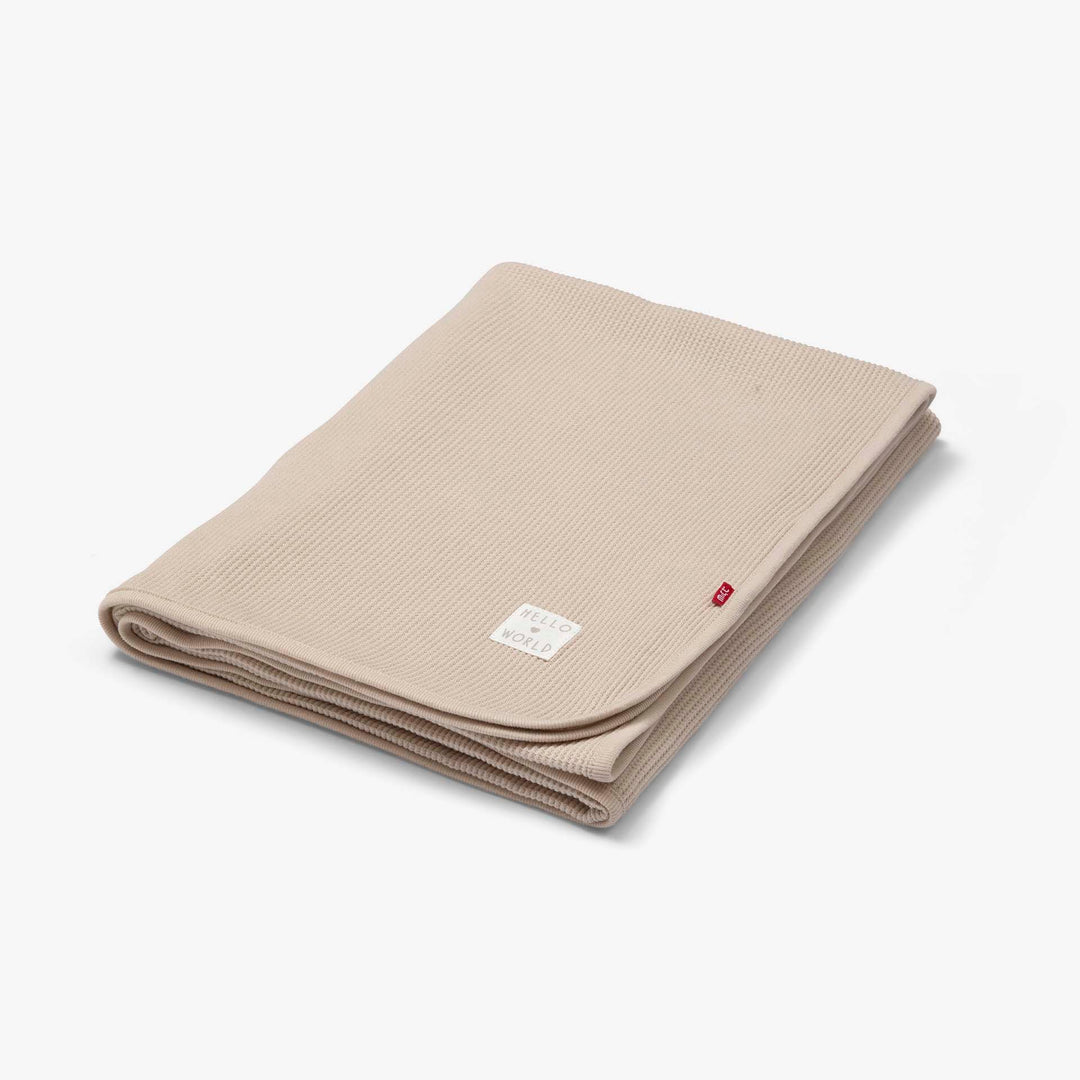 שמיכת וופל למיטת מעבר אבן