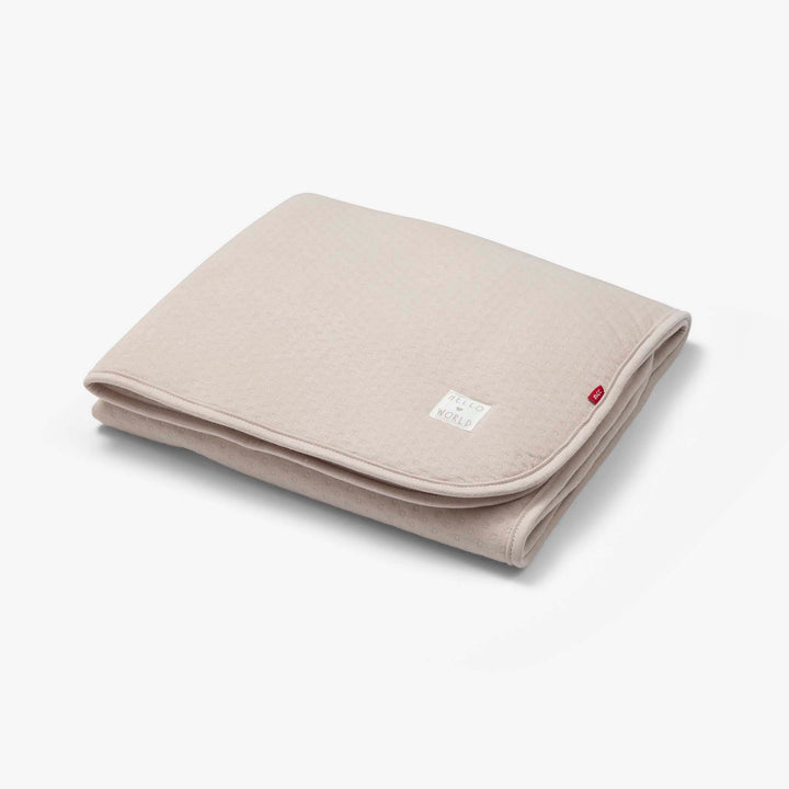 שמיכה עם טקסטורה לעריסה/עגלה אבן