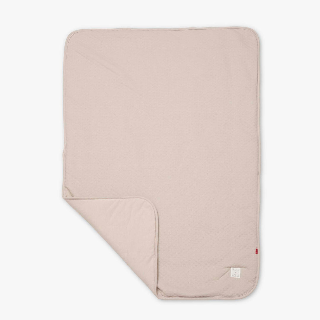 שמיכה עם טקסטורה לעריסה/עגלה אבן