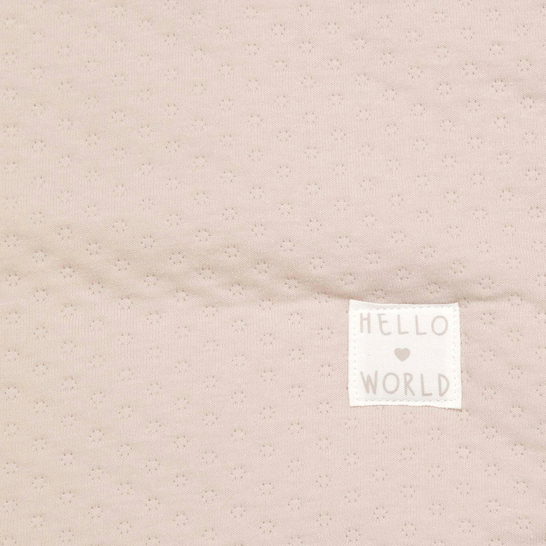 שמיכה עם טקסטורה לעריסה/עגלה אבן