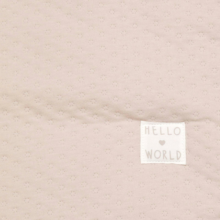 שמיכה עם טקסטורה לעריסה/עגלה אבן