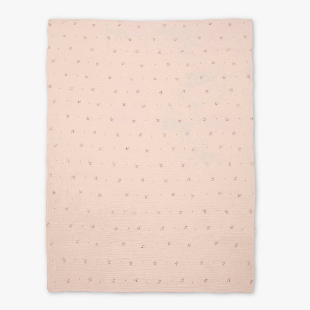 שמיכת טטרא 4 שכבות  למיטה ורוד