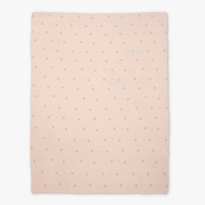 שמיכת טטרא 4 שכבות  למיטה ורוד