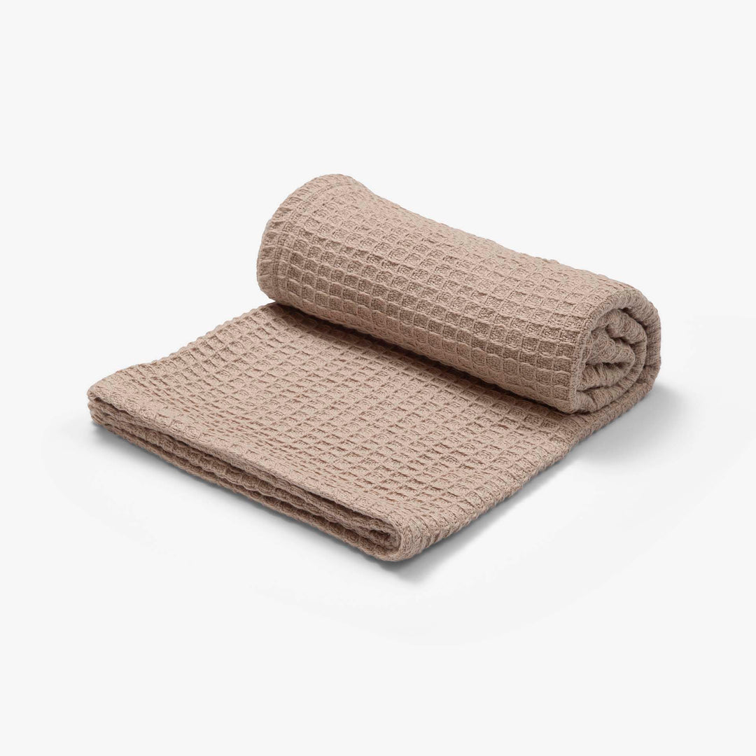 שמיכה ארוגה לעגלה קפוצ'ינו