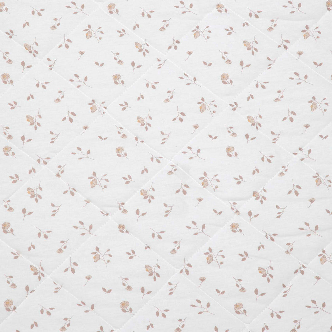 שמיכת קווילט למיטה פרחים