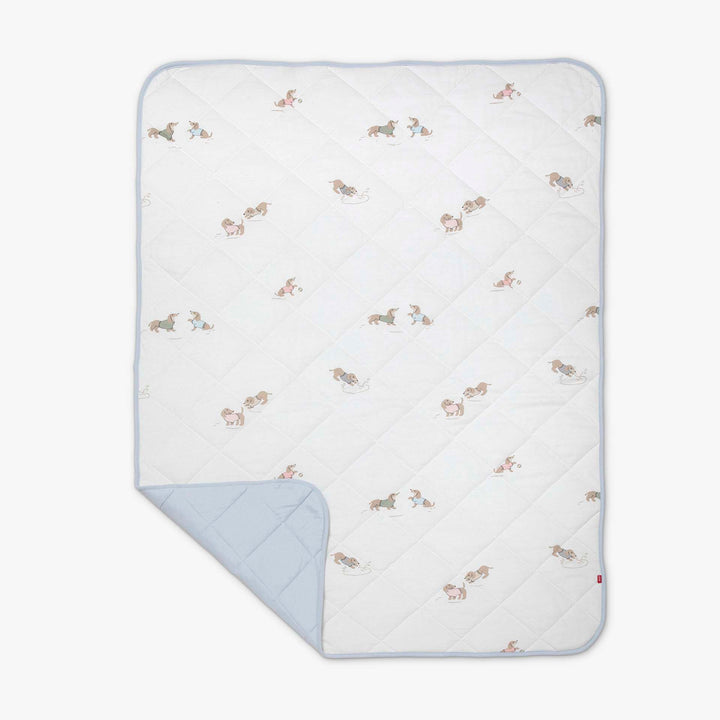 שמיכת קווילט למיטה גורים