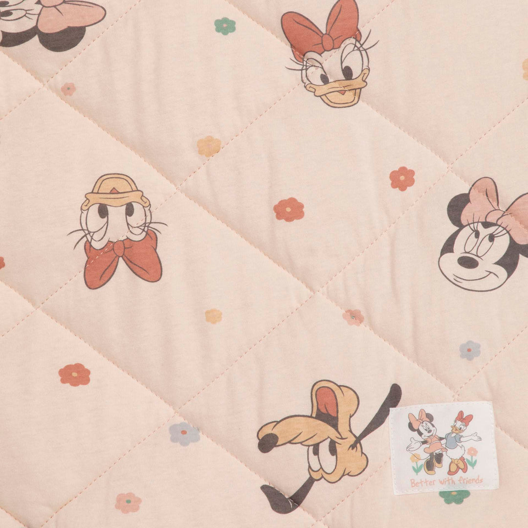 שמיכת קווילט למיטת מעבר מיני