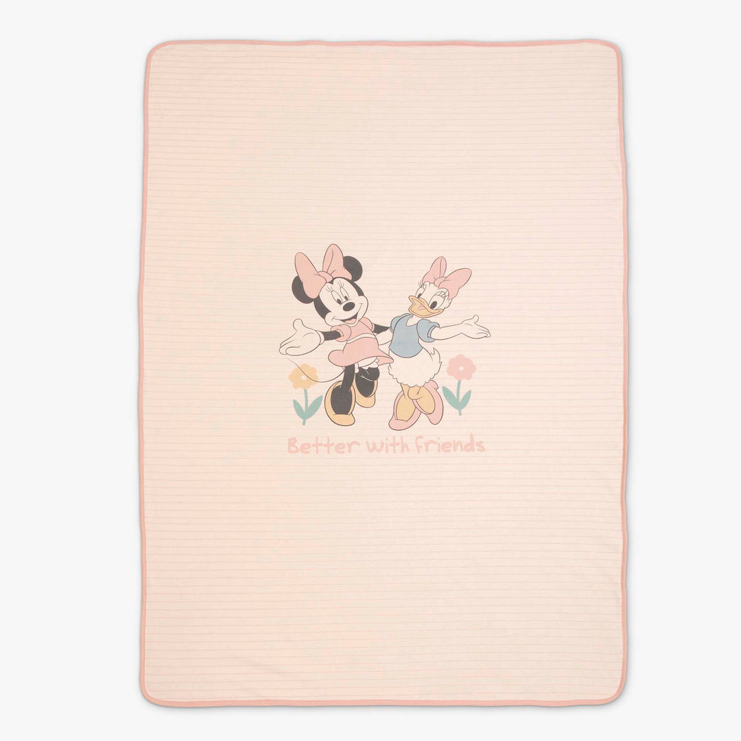 שמיכת ג'רסי דו-צדדית למיטת מעבר מיני